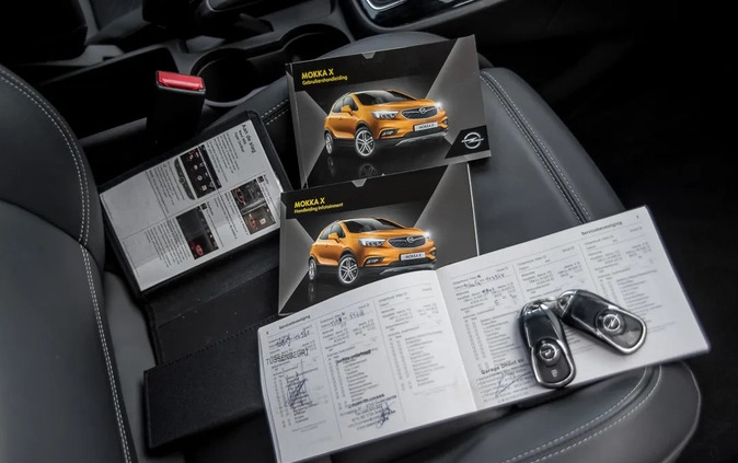 Opel Mokka cena 65900 przebieg: 134926, rok produkcji 2017 z Piotrków Trybunalski małe 596